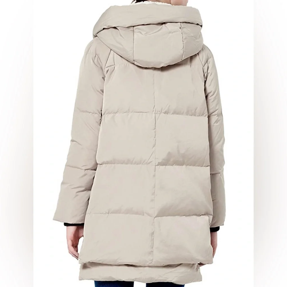 NWT Orolay Coat BEIGE SMALL Thickened Down Jacket Warm Coat UPDATED MODEL Womens - Picture 10 of 16